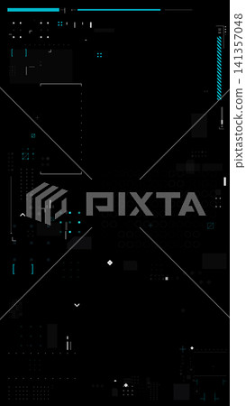 Vertical Cyber futuristic style video overlay template 0002 Vertical Cyber futuristic style video overlay template 0002 141357048