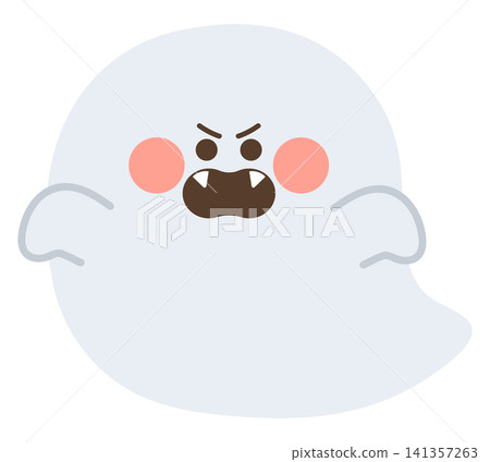 Cute ghost (angry) Cute ghost (angry) 141357263