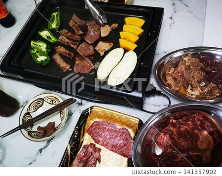 Our family's hot plate yakiniku Our family's hot plate yakiniku 141357902