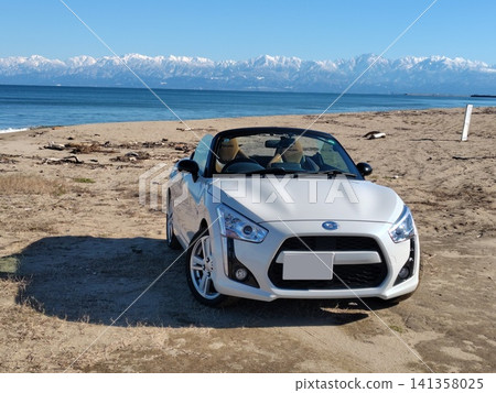 Copenhagen Tateyama mountain range from Shimao coast Copenhagen Tateyama mountain range from Shimao coast 141358025
