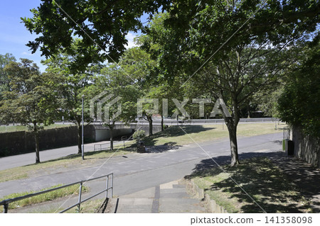 New Town in the United Kingdom: the streets of Stevenage New Town in the United Kingdom: the streets of Stevenage 141358098