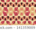 Retro-cute coffee shop wall wallpaper 141359009