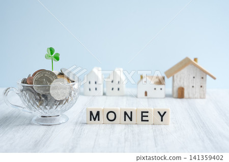 Background image of money and wealth creation 141359402