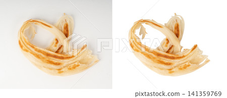Kerala porotta known as paratha or parotta 141359769