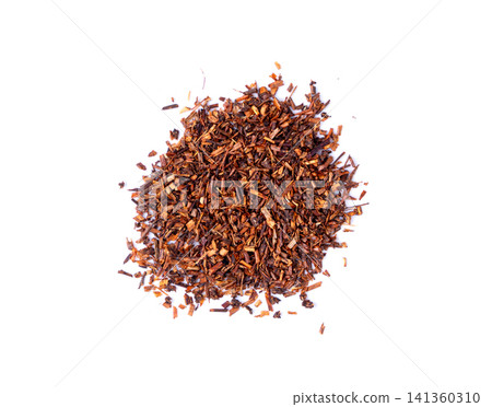 Rooibos tea leaves isolated Rooibos tea leaves isolated 141360310