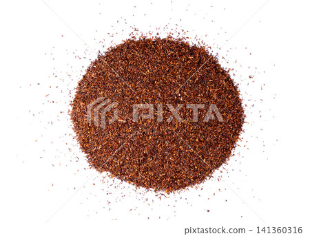 Rooibos tea leaves isolated Rooibos tea leaves isolated 141360316