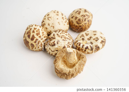 Dried shiitake mushroom, organic nature healthy food. Dried shiitake mushroom, organic nature healthy food. 141360356