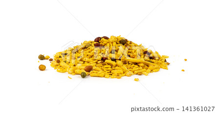 Khatta meetha namkeen textured background Khatta meetha namkeen textured background 141361027