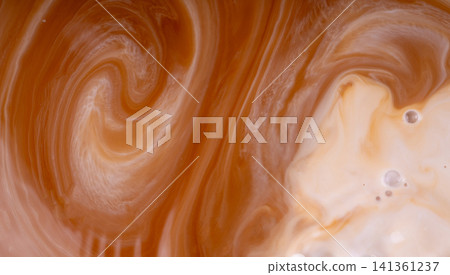 Coffee and milk cream background Coffee and milk cream background 141361237