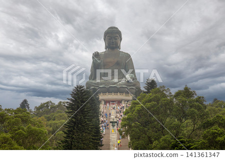Big Buddha on Lantau Island 141361347