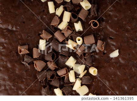 Brownie Cake Pattern Brownie Cake Pattern 141361395