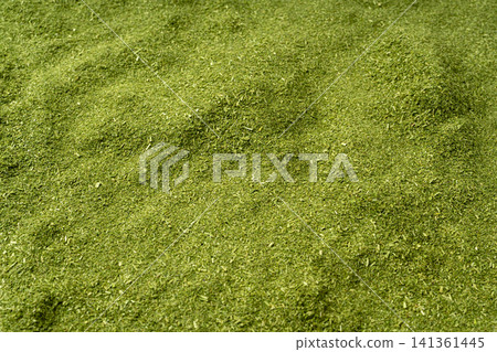 Green grass powder, dry ground barley sprouts Green grass powder, dry ground barley sprouts 141361445