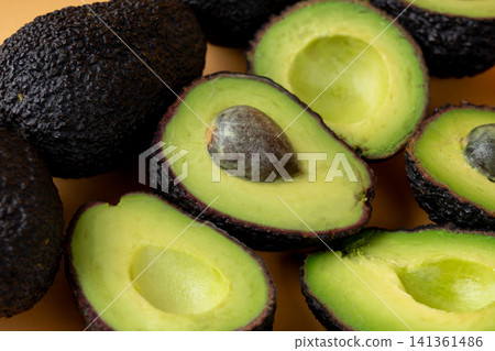 Hass Avocado, Whole Sharwil Fresh Alligator Pear Hass Avocado, Whole Sharwil Fresh Alligator Pear 141361486