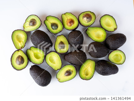Hass Avocado, Whole Sharwil Fresh Alligator Pear 141361494