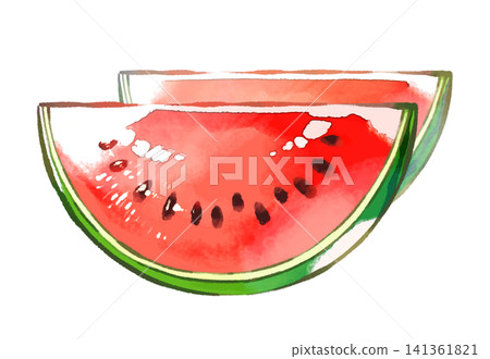 西瓜 / 夏季 / 插畫 / PNG 素材 西瓜 / 夏季 / 插畫 / PNG 素材 141361821