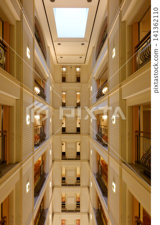Atrium (open space) of Hotel Okura Kyoto Atrium (open space) of Hotel Okura Kyoto 141362110