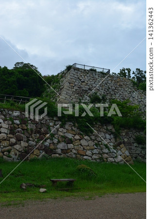 Akashi Castle 087: Stone Wall of the Second Bailey Akashi Castle 087: Stone Wall of the Second Bailey 141362443