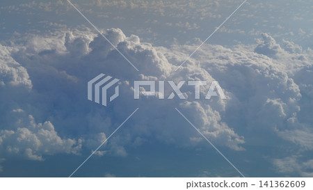 Aerial View of Cloudscape on a Sunny Day Aerial View of Cloudscape on a Sunny Day 141362609