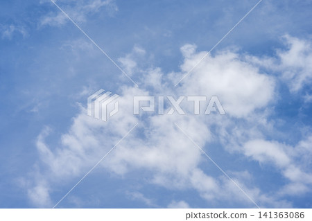 夏日天空，藍天，晴空，夏天，七月，圖片 141363086