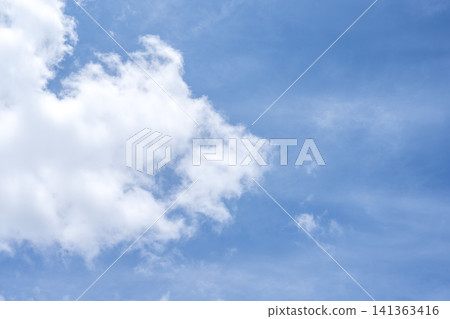 Summer sky, blue sky, clear sky, summer, July, image Summer sky, blue sky, clear sky, summer, July, image 141363416