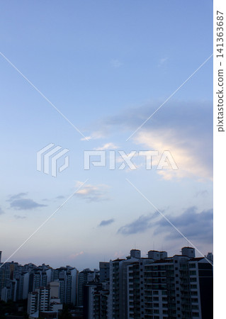 It is the sunset sky It is the sunset sky 141363687