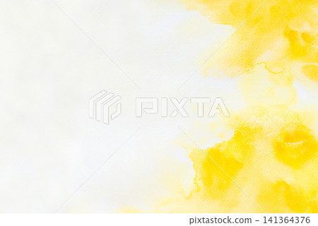 Yellow abstract watercolor background Yellow abstract watercolor background 141364376