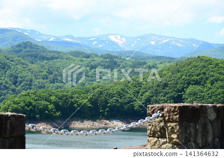 View from Izawa Dam (Oshu Lake) View from Izawa Dam (Oshu Lake) 141364632