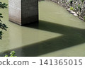 橋墩和橋樑陰影 141365015