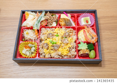 Delicious bento box image Delicious bento box image 141365435