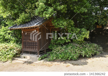 岩槻市漫步：釣神神明神社，位於神社內的附屬神社 141366242