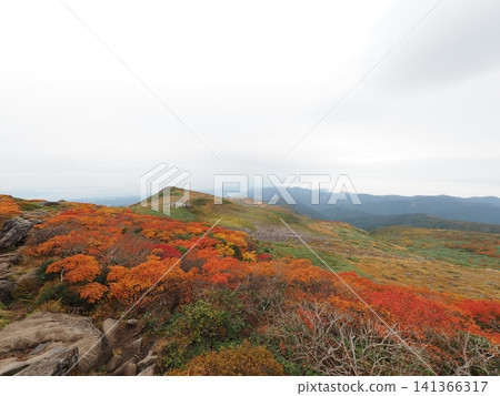 10月上旬的月山(山形縣鶴岡市、莊內町、西川町) 10月上旬的月山(山形縣鶴岡市、莊內町、西川町) 141366317