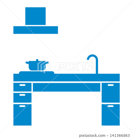 Universal Kitchen (single item) / Pictogram for welfare equipment Universal Kitchen (single item) / Pictogram for welfare equipment 141366863