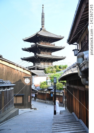 Tower of Yasaka in Kyoto Tower of Yasaka in Kyoto 141367145