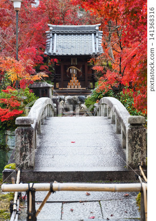 京都、永觀堂(善林寺)、弁天神社:美麗的紅葉(京都府京都市左京區) 京都、永觀堂(善林寺)、弁天神社:美麗的紅葉(京都府京都市左京區) 141368316