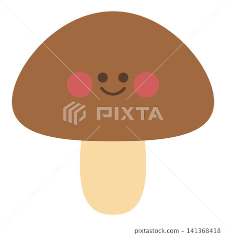 Cute mushrooms 141368418