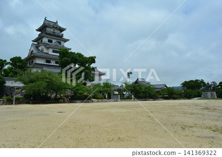 Imabari Castle 28: From the main keep and the second bailey Imabari Castle 28: From the main keep and the second bailey 141369322