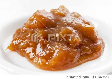 Oil-based miso paste; oil-based miso paste with pork Oil-based miso paste; oil-based miso paste with pork 141369837