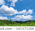Summer sky and white clouds 141371166