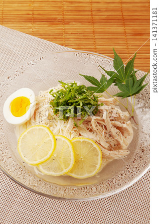 Chicken, salt, and lemon somen noodles Chicken, salt, and lemon somen noodles 141371181