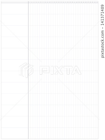 Habit tracker grid monthly planner chart template on transparent background 141371489
