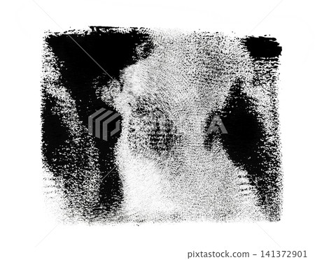Paint roller ink brush texture background 141372901