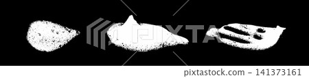 Soap foam on black background Soap foam on black background 141373161