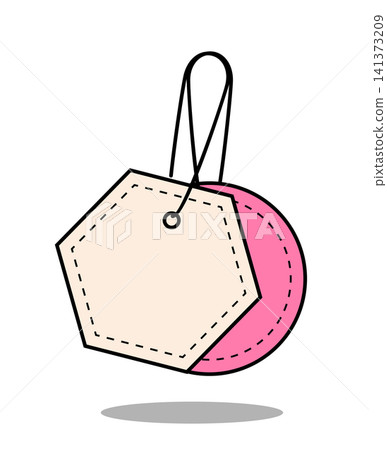 Paper label icon or tag price set isolated Paper label icon or tag price set isolated 141373209