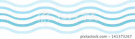 Ancient Greek border, old roman geometric frame Ancient Greek border, old roman geometric frame 141373267