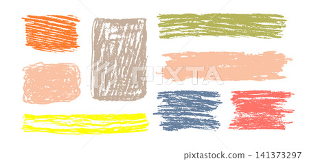 Color pencil boxes, square pencil frames, line scribble crayon texture background Color pencil boxes, square pencil frames, line scribble crayon texture background 141373297
