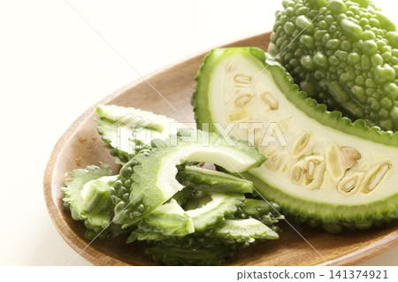 Cut bitter gourd Cut bitter gourd 141374921