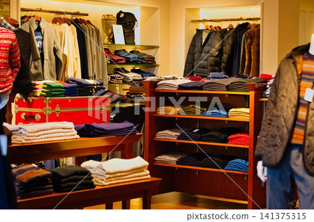 The store is busy with year-end sales. The store is busy with year-end sales. 141375315