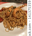 Pasta with shrimp 141375359