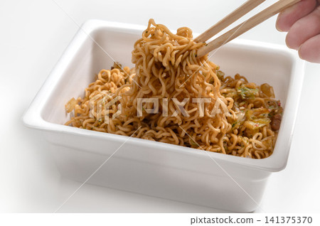 Instant cup noodles Instant cup noodles 141375370