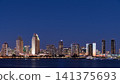 聖地亞哥都市風景夜視圖 聖地亞哥都市風景夜視圖 141375693